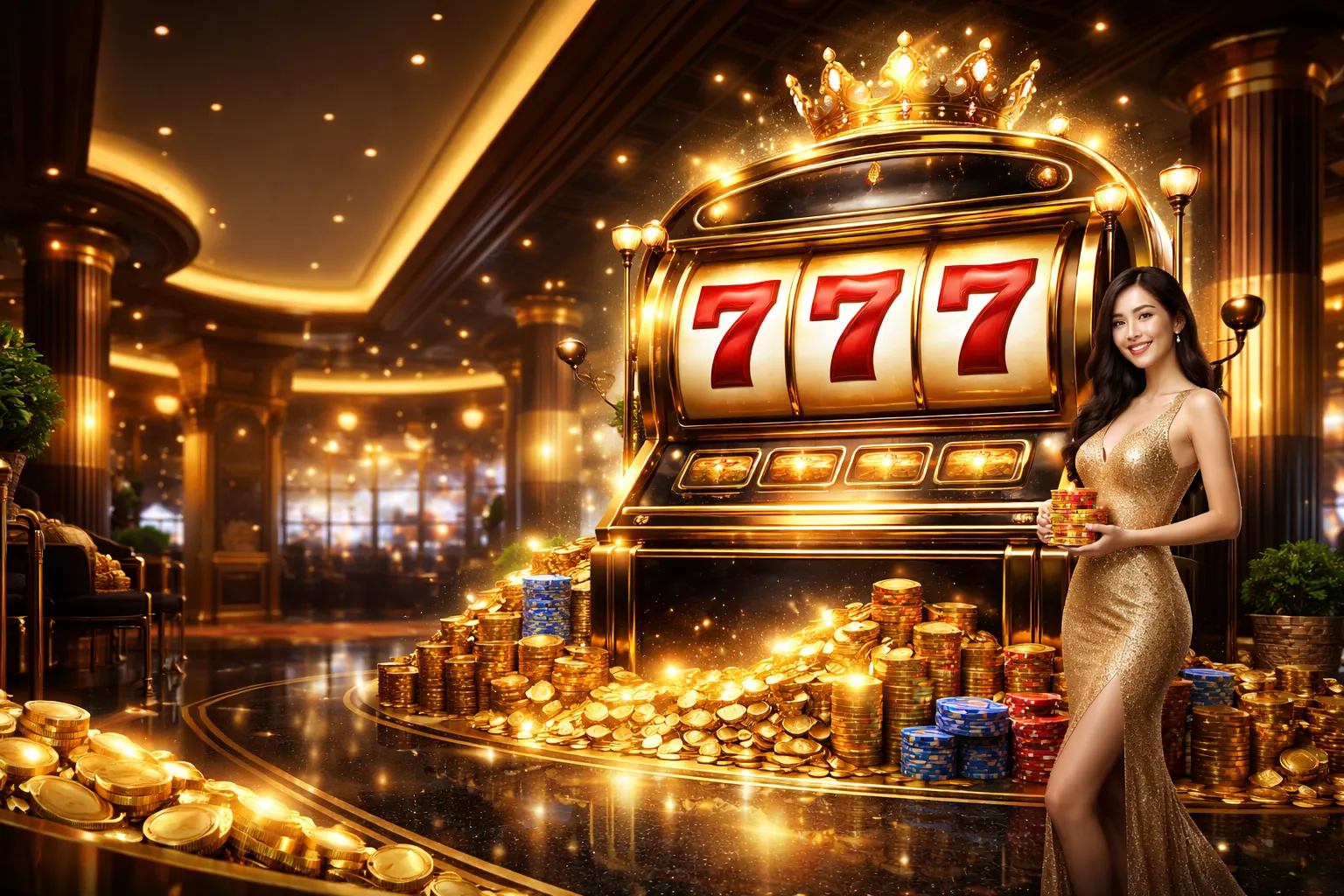 Hình ảnh chính về chiến lược thắng Slot Game