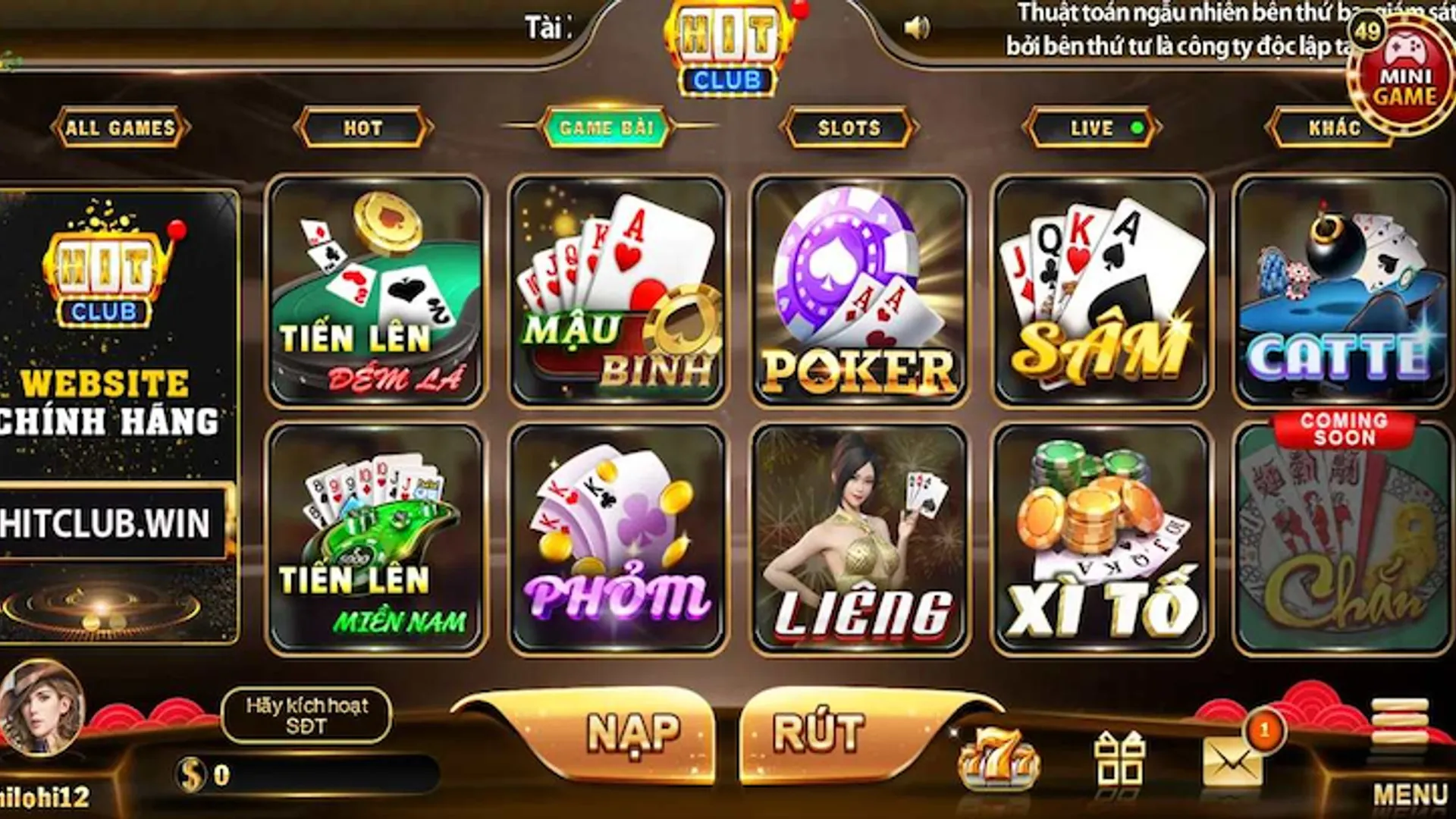 Màn hình hiển thị cá cược trực tiếp FIVE88 với các trận đấu đang diễn ra và tỷ lệ cược thay đổi