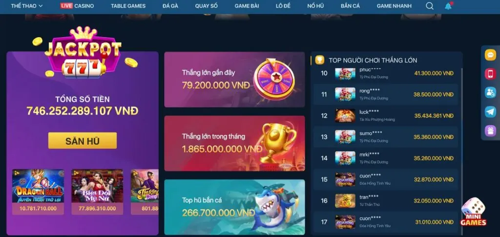 Giao diện đăng nhập và trò chơi FIVE88